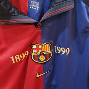 fc barcelona 100th anniversary jersey